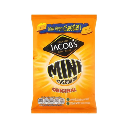 [5000168076218] JACOB'S Mini Cheddar Savoury Biscuits 50 g