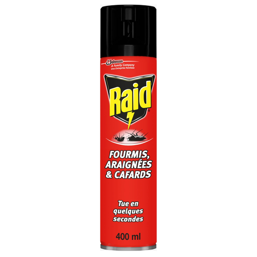[5000204024623] RAID Crawling Insect Killer Ants Spiders And Cockroaches Barrier Effect 400 ml