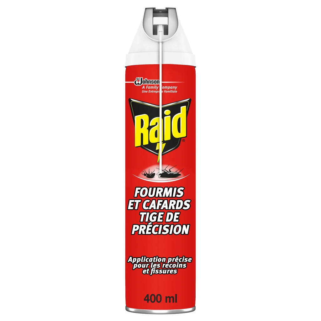 RAID Anti-Rampants Fourmis Et Cafards Avec Tige De Précision 400 ml