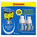 RAID Electric Mosquito & Tiger Mosquito Diffuser Refills 120 Nights 2 Refills 36.2 ml