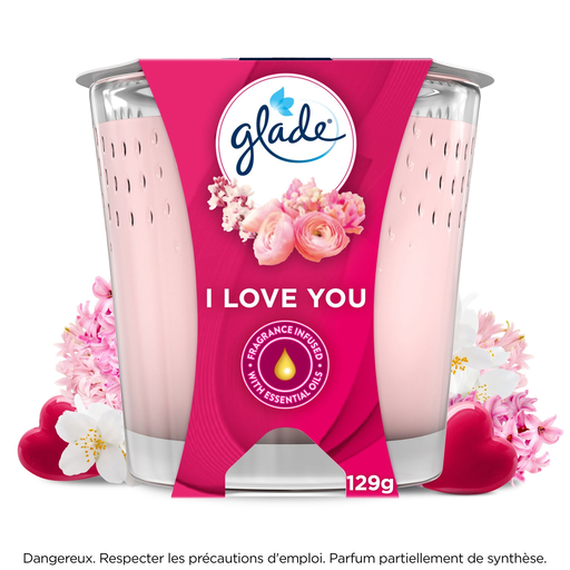 [5000204106640] GLADE Scented Candle I Love You 1 piece