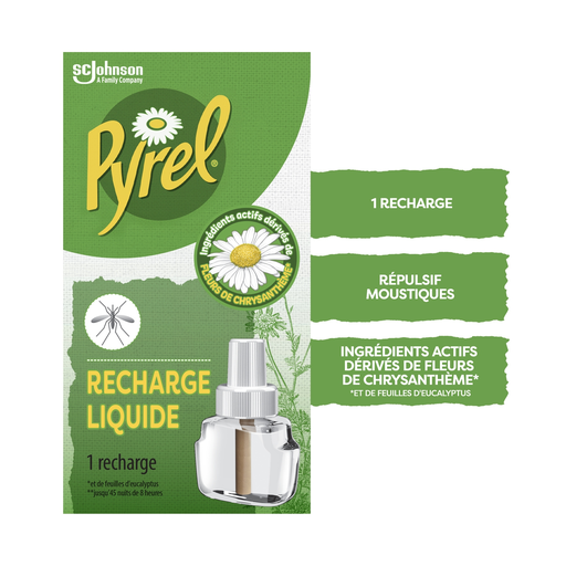 [5000204206081] PYREL Anti-Mosquito Electric Liquid Diffuser Refill la recharge