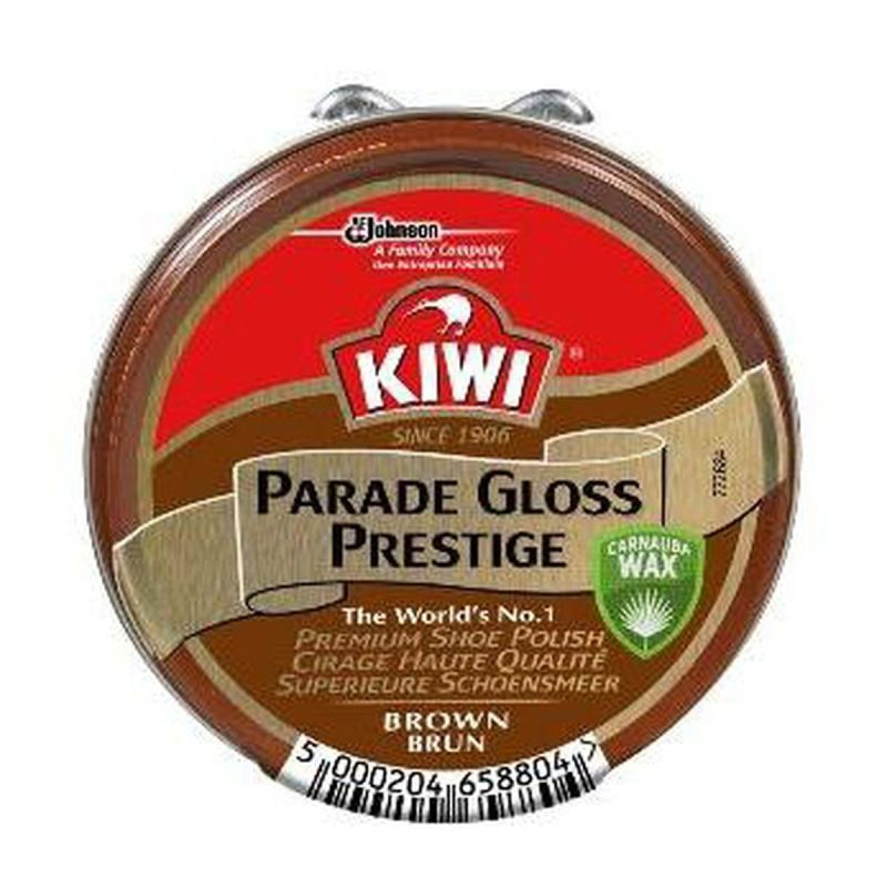 KIWI Boîte Cirage Brun 50 ml