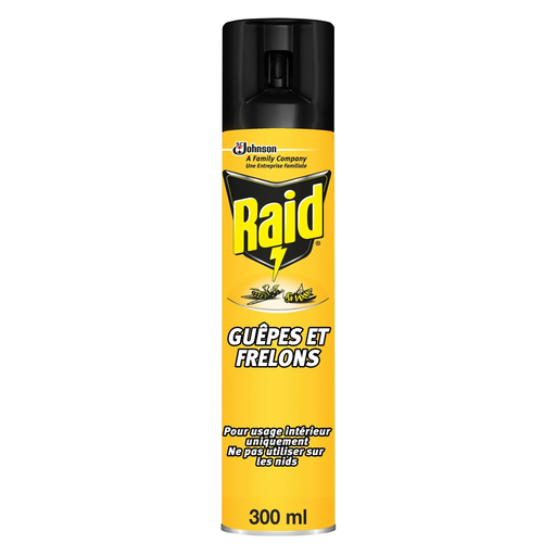 [5000204710366] RAID Wasp and Hornet Insecticide Aerosol 300 ml