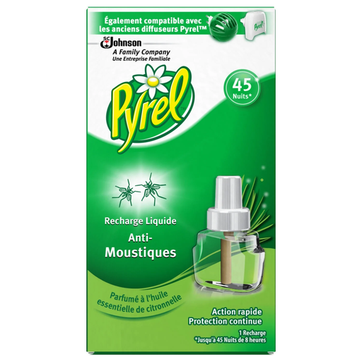 [5000204751697] PYREL Electric Diffuser Refill Citronella Mosquito Repellent 31 ml