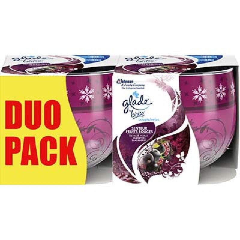 GLADE Decorated Candle Red Fruits Breeze
