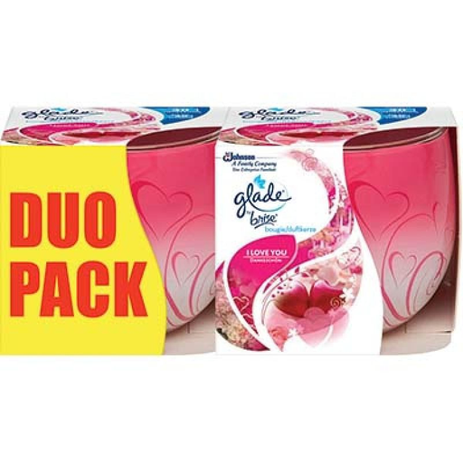 [5000204849868] GLADE Bougie Décorée I Love You Brise