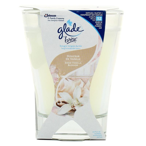[5000204856262] GLADE Long Lasting Candle Vanilla 1 unit