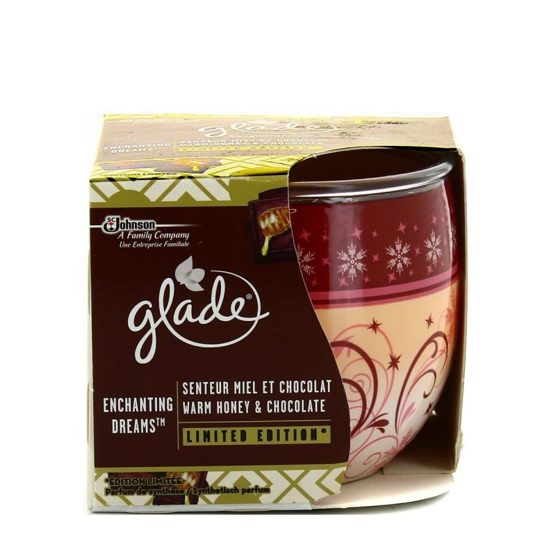 GLADE Vela Miel Y Chocolate