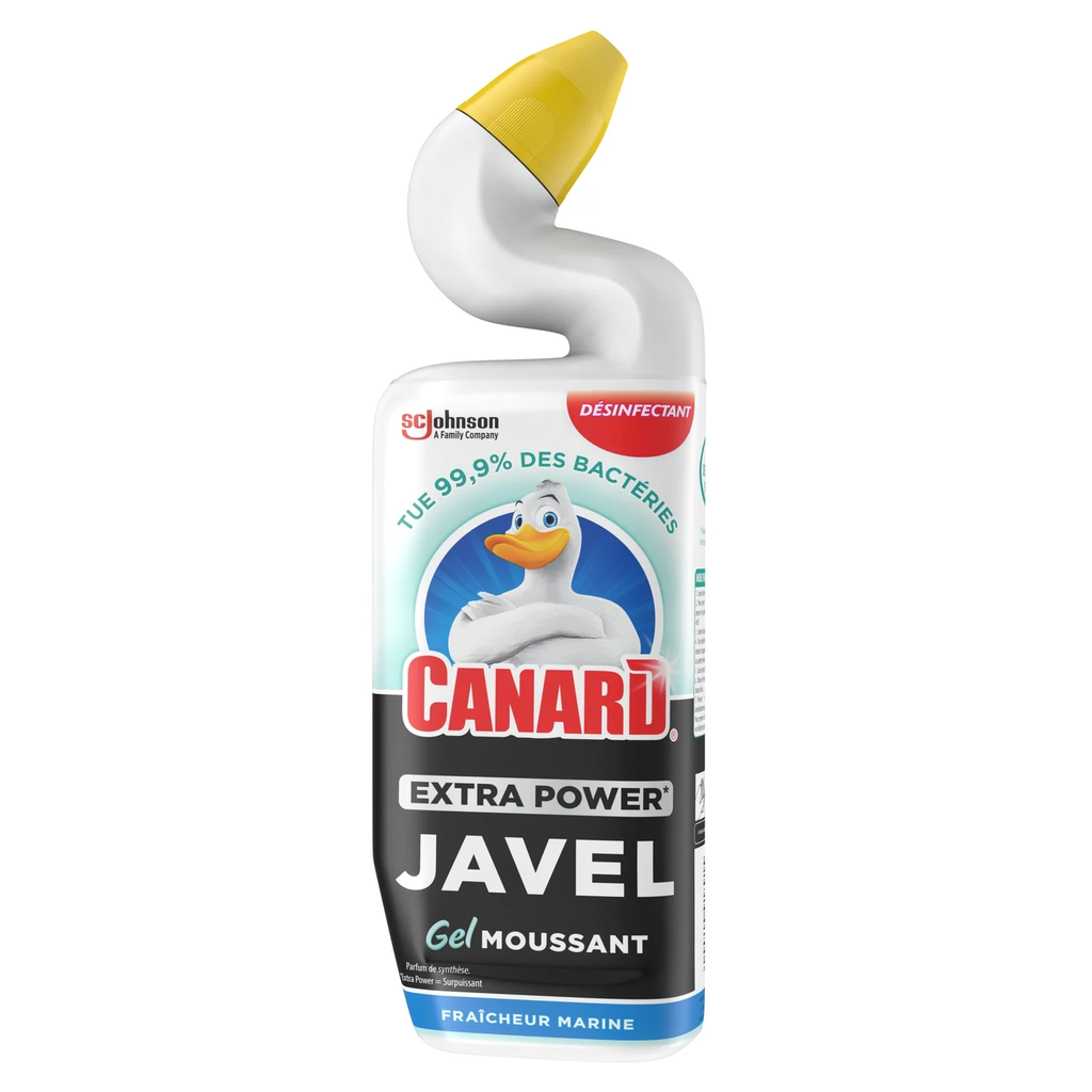 Canard Gel Wc Moussant Avec Javel Fraîcheur Marine 750Ml