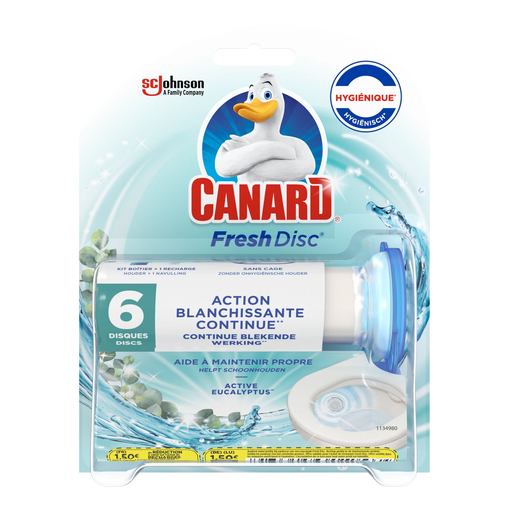 [5000204962987] CANARD Toilet Gel Disc Applicator Eucalyptus 36 ml