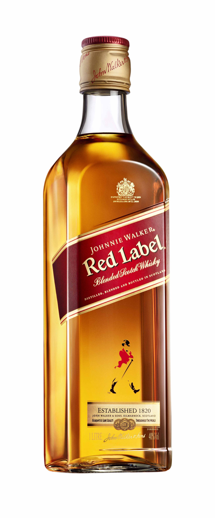 JOHNNIE WALKER Whisky Blended Red Label 1 L
