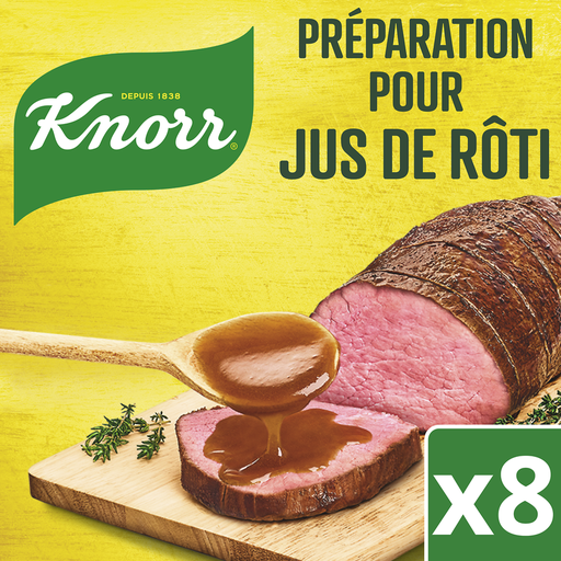 [3011360031938] KNORR Roasted Gravy Base 8 x 9g tablets