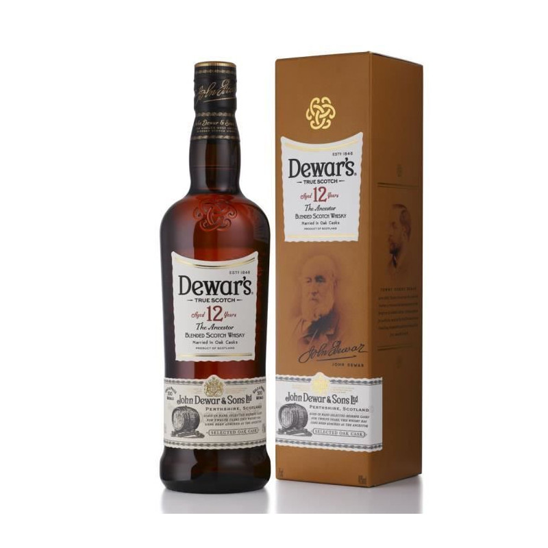 DEWAR'S Whisky Blend 12 Year Old Scotland 70 cl