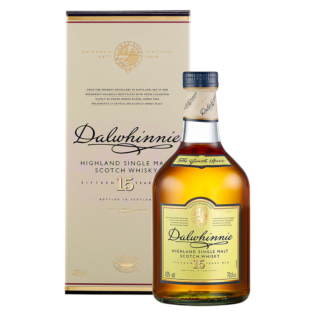 DALWHINNIE Scotch whisky single malt 15 years old 0.7 L