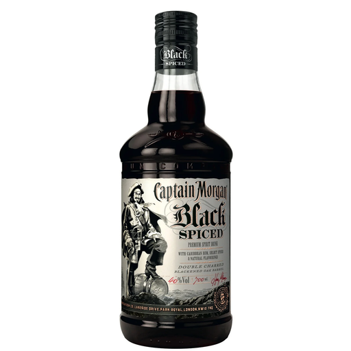 [5000281033273] CAPTAIN MORGAN Spiritueux à base de rhum Black Spiced 0.7 L