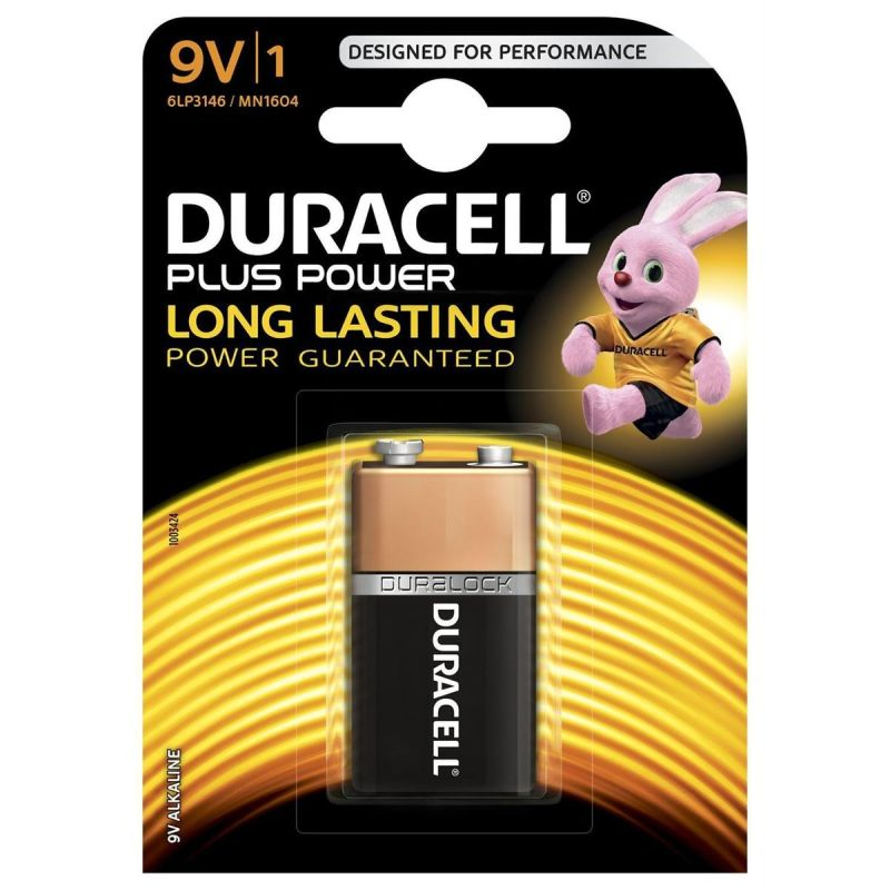 DURACELL Pile Plus Power 9V X1