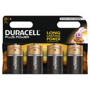 DURACELL Plus Power Batteries AA X4