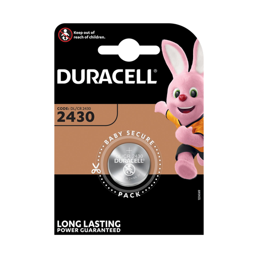 [5000394030398] DURACELL Pile bouton lithium 3V DL2430 1 pc