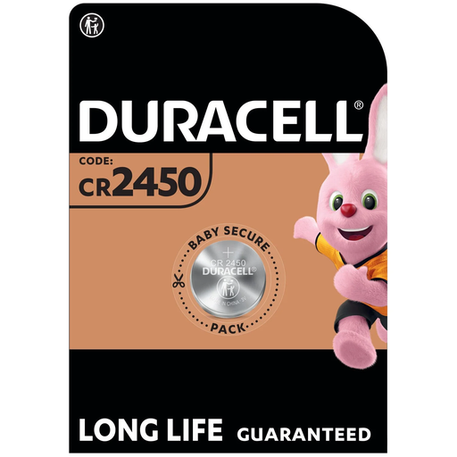 [5000394030428] DURACELL Pile bouton lithium 3V DL2450 1 pc