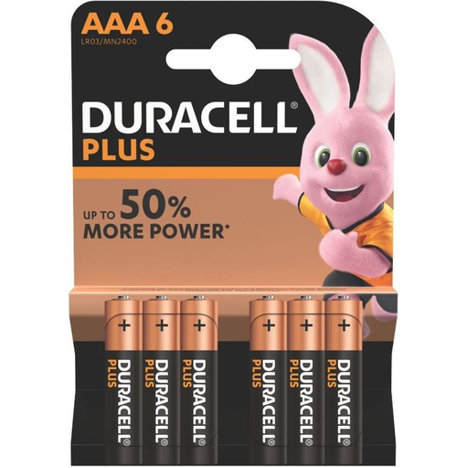 [5000394098886] DURACELL Pile Alcaline AAA LR03 x6
