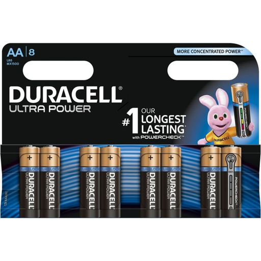[5000394099456] DURACELL Pile Alcaline Ultra Power LR6 x8