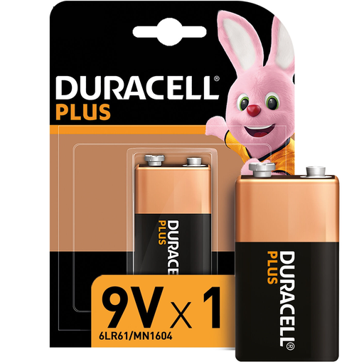 [5000394105485] DURACELL Pile Alcaline 6LR61 9V Plus Power L'unité