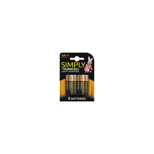 [5000394111943] DURACELL Blister 6 Piles Simply AA LR06