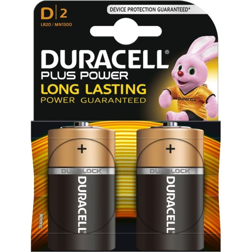 [5000394114715] DURACELL Pile Alcaline D LR20 par 2