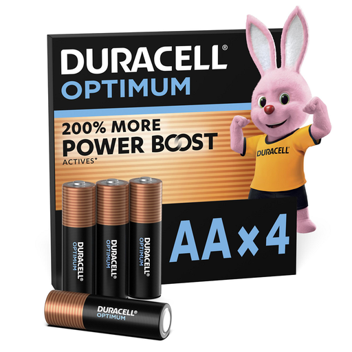 [5000394137486] DURACELL Pilha Optimum LR6 AA x4