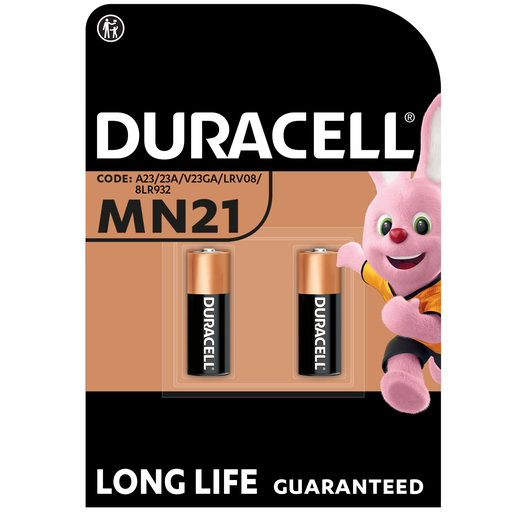 [5000394203969] DURACELL Pilas Alcalinas Especiales MN21 12V 2 unidades