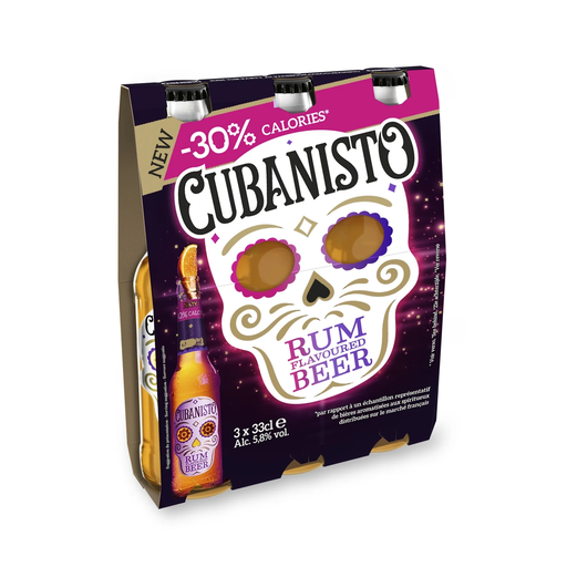 [5010017118501] CUBANISTO Bière Aromatisée au Rhum 3 x 33 cl