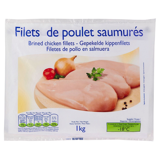 [5010069730522] NETTO Brined Chicken Fillets 1 kg