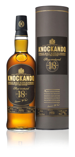 [5010103802550] KNOCKANDO Scotch whisky single malt Slow Matured 18 years 70 cl
