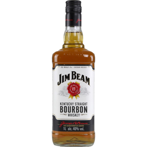 [5010196092142] JIM BEAM Whisky Bourbon Kentucky Straight 1 L