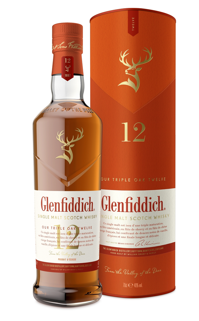 GLENFIDDICH Whisky Single Malt Triple Oak 12 Year Old 70 cl