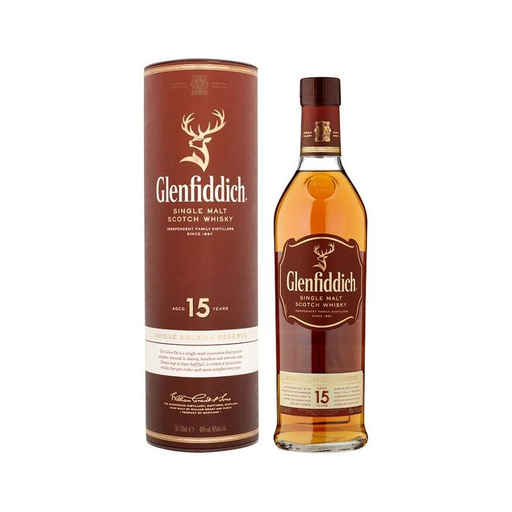 [5010327325125] GLENFIDDICH Whisky Single Malt 15 Anos 70 cl