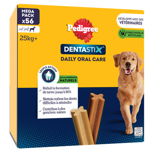[5010394001908] PEDIGREE Dentastix barritas higiene bucodental para cão grande 56 sticks