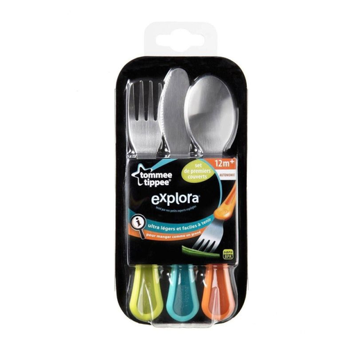 [5010415466082] TT 2CRAVATES Set de 3 couverts en inox