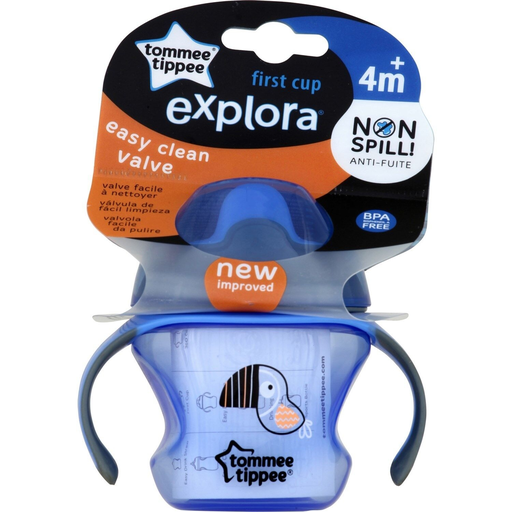 [5010415471024] TOMMEE TIPPEE Copo 4m+, azul 1 unidade