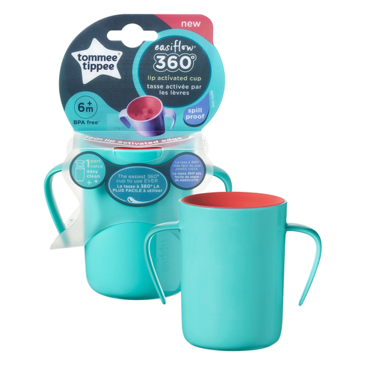 [5010415472069] TOMMEE TIPPEE Copo 360 com pegas verde, 1 unidade