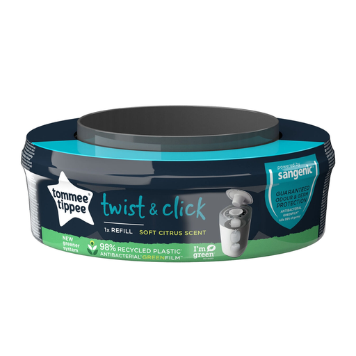 [5010415510068] TOMMEE TIPPEE Twist & Click Nappy Disposal Refill 1 pack
