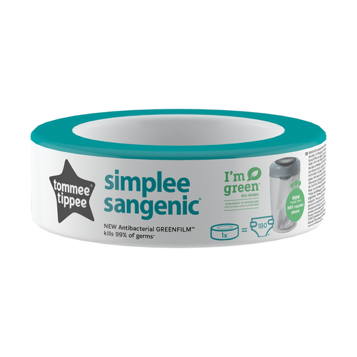 [5010415703156] TOMMEE TIPPEE Simplee Sangenic Nappy Bin Refill la recharge