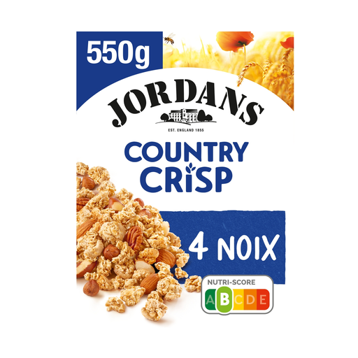 [5010477348357] JORDANS Country Crisp Céréales Mélange 4 Noix 550 g