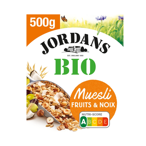 [5010477348630] JORDANS Organic Cereal Muesli with Fruit and Nuts No Added Sugar 500 g