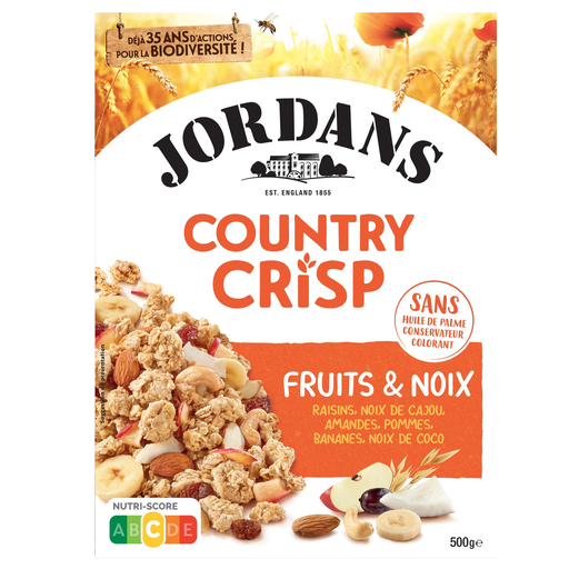 [5010477350954] JORDANS Céréales Country Crisp Fruits et Noix 500 g