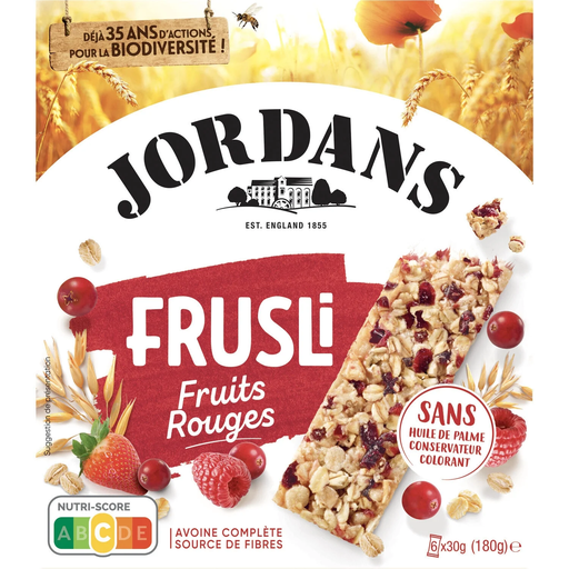 [5010477352798] JORDANS Oat and Red Fruit Cereal Bars 6x30g