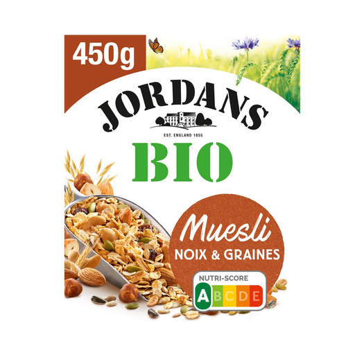 [5010477357335] JORDANS Organic Muesli with nuts and seeds 450 g
