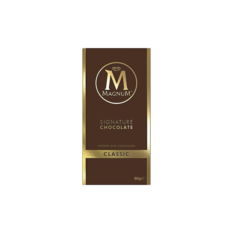 MAGNUM Tablete Chocolate Leite Clássico 90 g