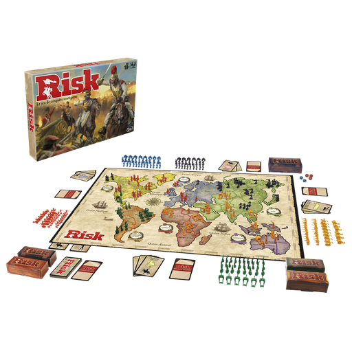 [5010993312306] HASBRO Risk Jeu de stratégie dès 9 ans, la boîte